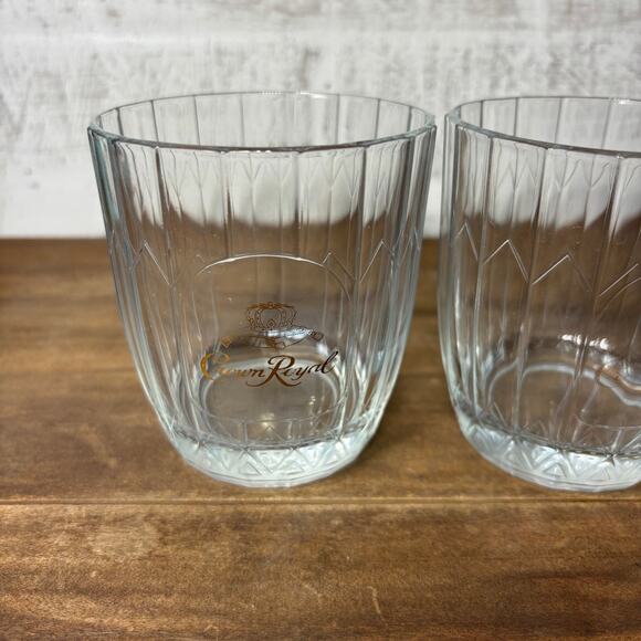 Crown Royal VON POK Whiskey Glasses - Picture 2 of 7
